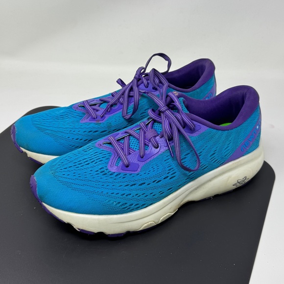 Newton running lady Isaac marina/violet women’s 10 - Picture 3 of 12
